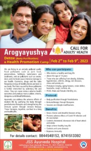JSS Ayurvedha Hospital, Mysuru | Feb 2023